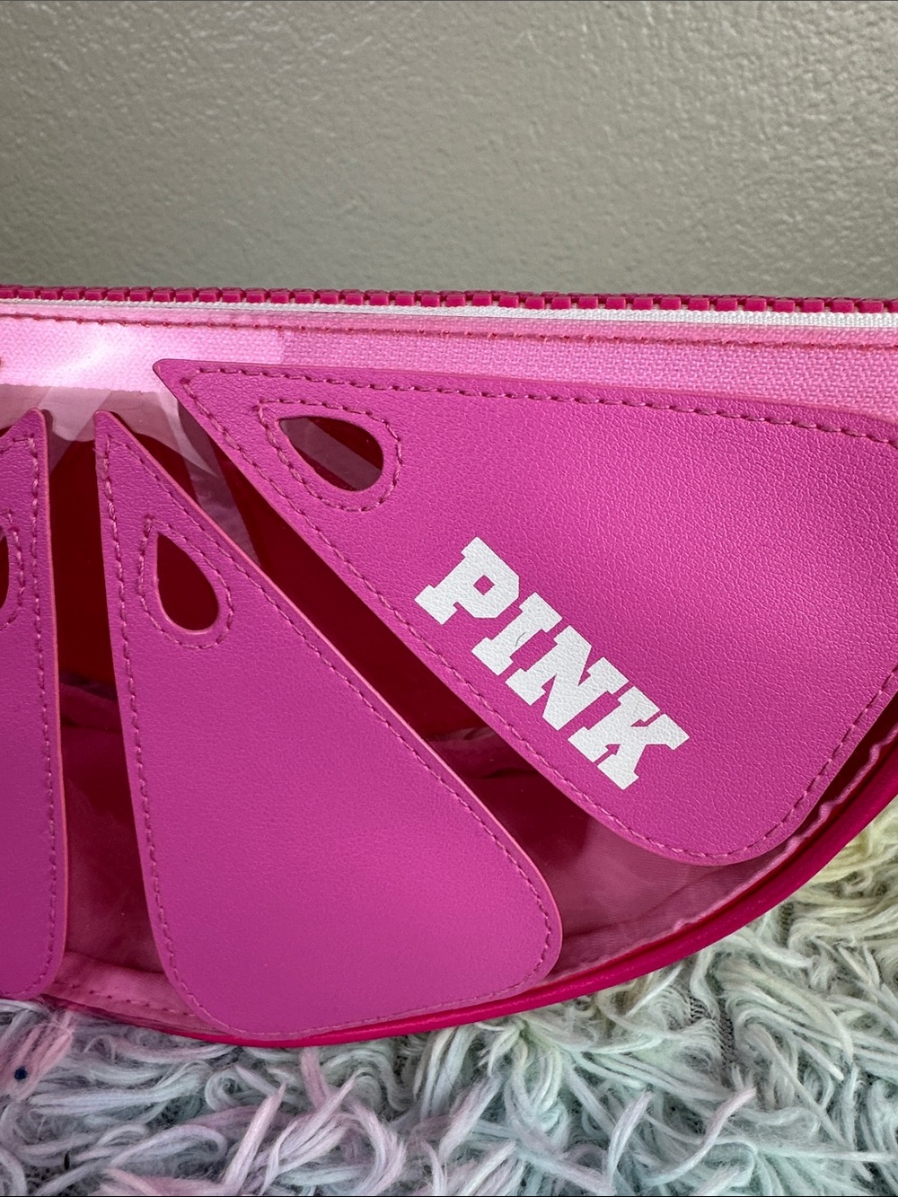 PINK Victoria’s Secret Watermelon Makeup Bag - Picture 2 of 5